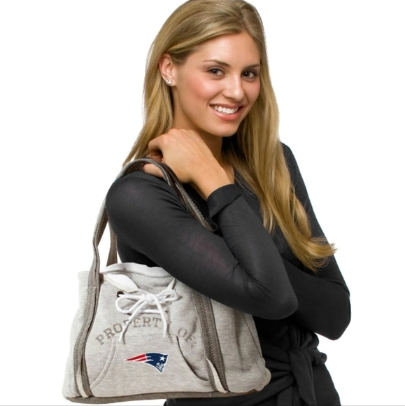 NEW England Patriots Hoodie Purse Nwot - Picture 2 of 4